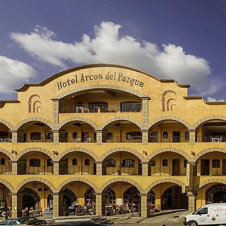 Hotel Arcos Del Parque Acayucan Exteriör bild