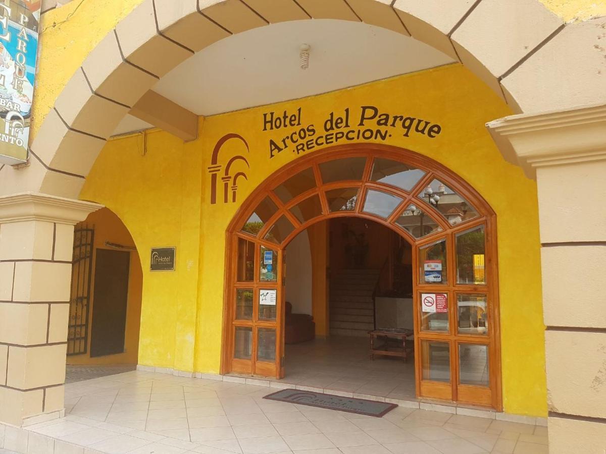 Hotel Arcos Del Parque Acayucan Exteriör bild